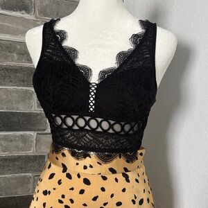 Victoria's Secret Black Lace Bralette